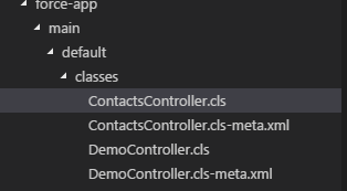 ContactsController In Directory