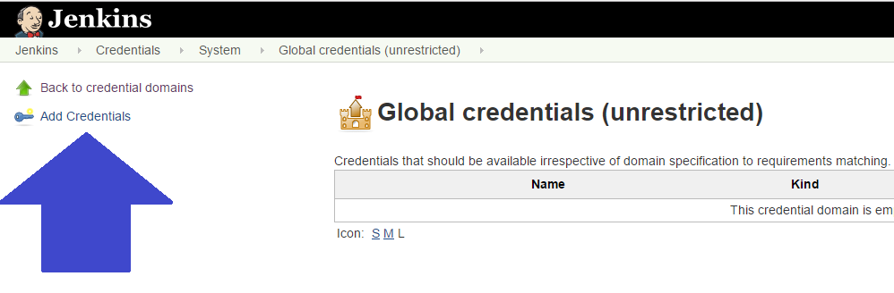 Add Credentials 