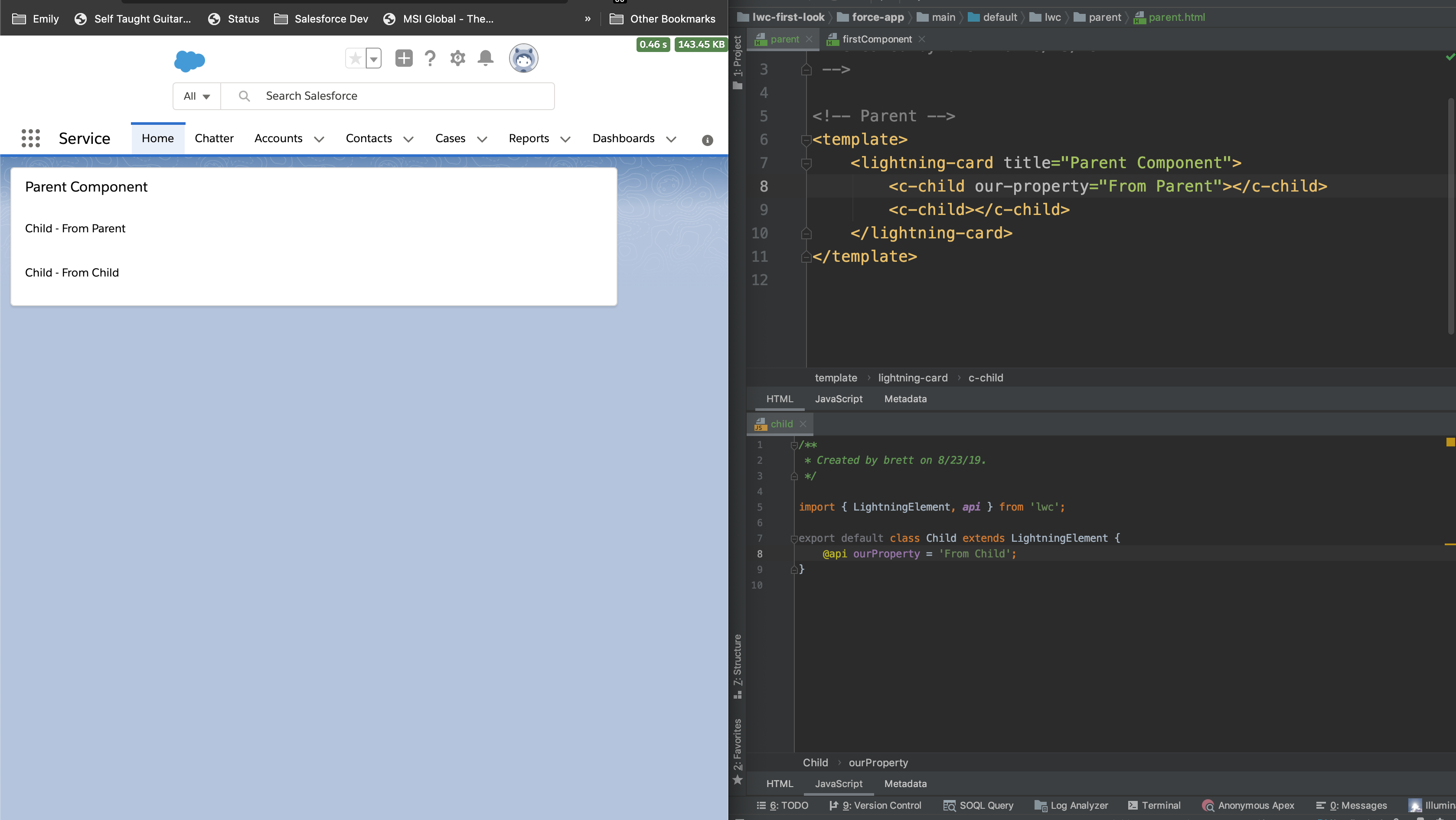 LWC - Passing Data to a Child Component